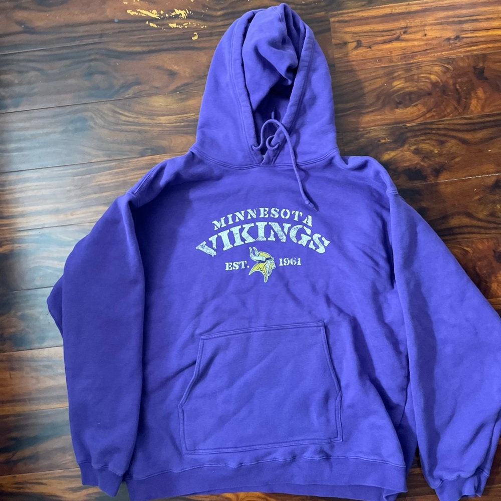 Vintage Reebok Minnesota Vikings XL Hoodie